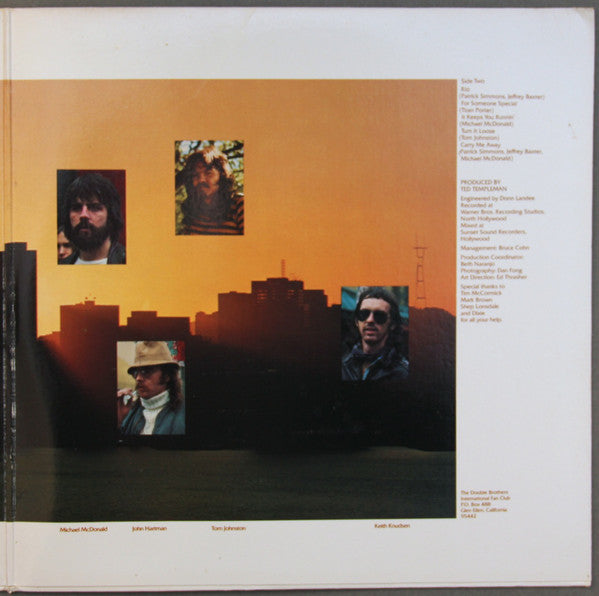 The Doobie Brothers : Takin' It To The Streets (LP, Album, Jac)