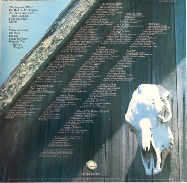 Neil Young : Old Ways (LP, Album, Club, CRC)