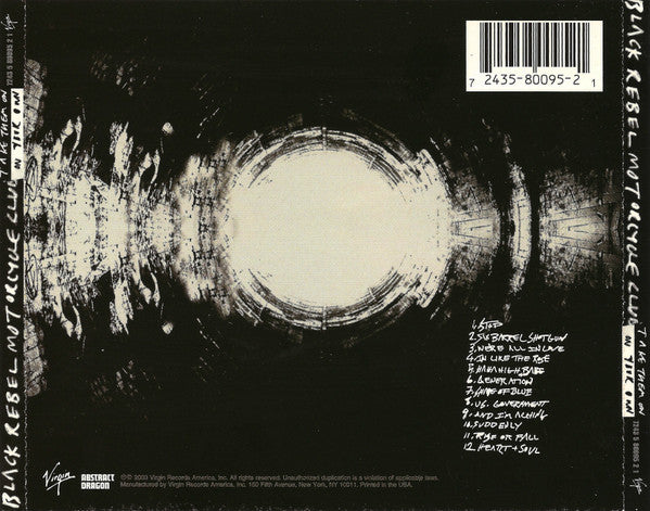 Black Rebel Motorcycle Club : Take Them On, On Your Own (CD, Album)