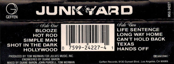 Junkyard (3) : Junkyard (Cass, SR)