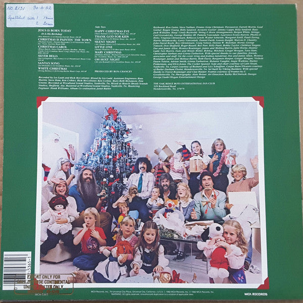 The Oak Ridge Boys : Christmas (LP, Album, Glo)