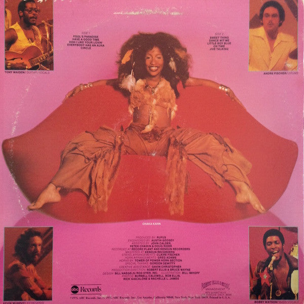 Rufus Featuring Chaka Khan* : Rufus Featuring Chaka Khan (LP, Album, San)