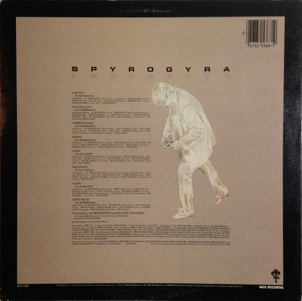 Spyro Gyra : Incognito (LP, Album, Pin)