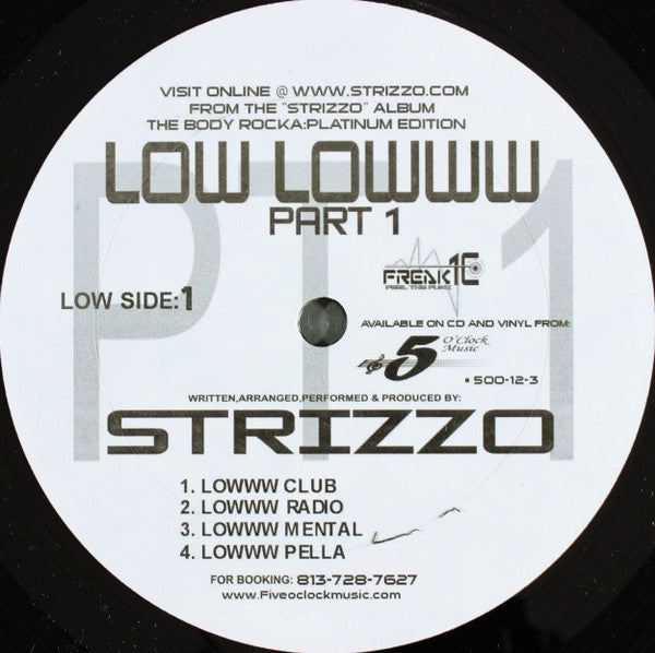 Strizzo (2) : Low Lowww (12")