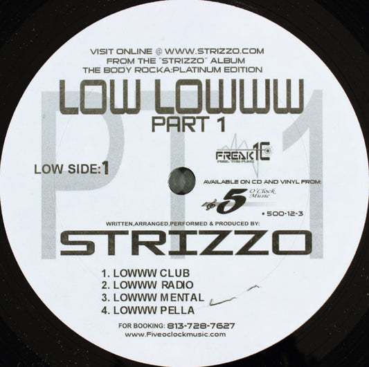 Strizzo (2) : Low Lowww (12")
