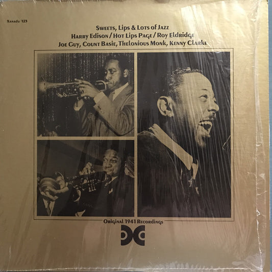 Harry Edison / Hot Lips Page / Roy Eldridge : Sweets, Lips & Lots Of Jazz (LP, Album, Mono, RM)