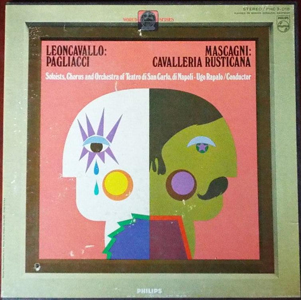 Ruggiero Leoncavallo, Pietro Mascagni : Pagliacci / Cavalleria Rusticana (3xLP, Box)