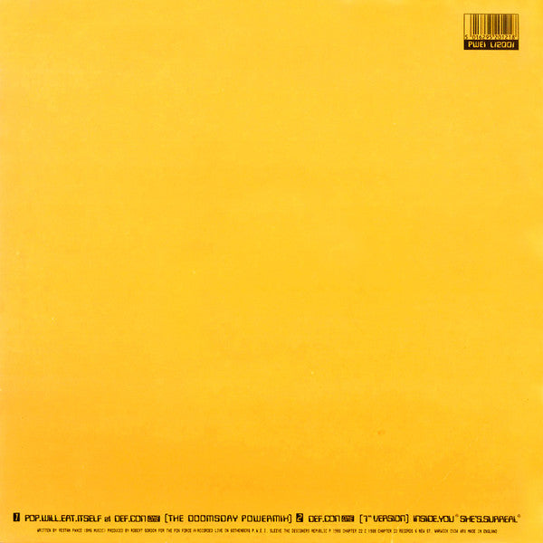 Pop Will Eat Itself : Def.Con.One (12", Single)