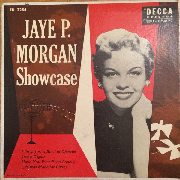 Jaye P. Morgan : Showcase (7", EP, Mono)