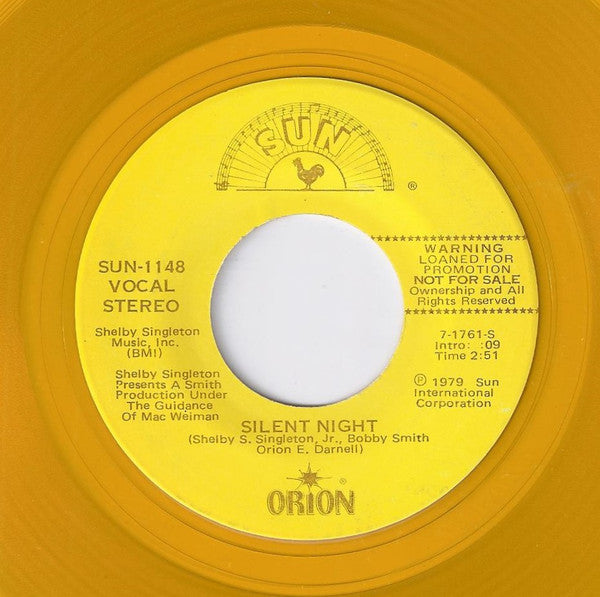 Orion (23) : Silent Night (7", Promo, Yel)