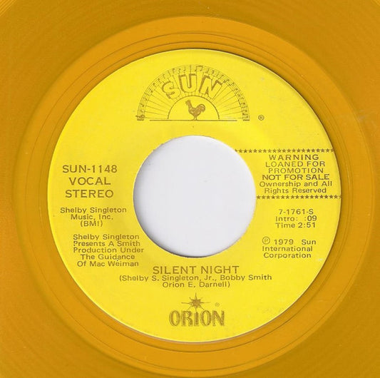 Orion (23) : Silent Night (7", Promo, Yel)