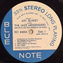 Art Blakey & The Jazz Messengers : Meet You At The Jazz Corner Of The World (Volume 1) (LP, Album)