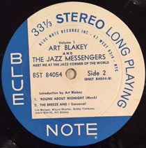 Art Blakey & The Jazz Messengers : Meet You At The Jazz Corner Of The World (Volume 1) (LP, Album)