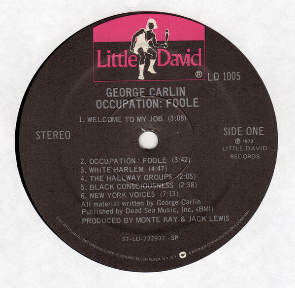 George Carlin : Occupation: Foole (LP, Album, RE, SP )