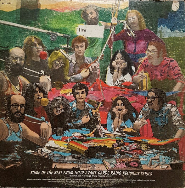 The Firesign Theatre : Dear Friends (2xLP, Album, Ter)