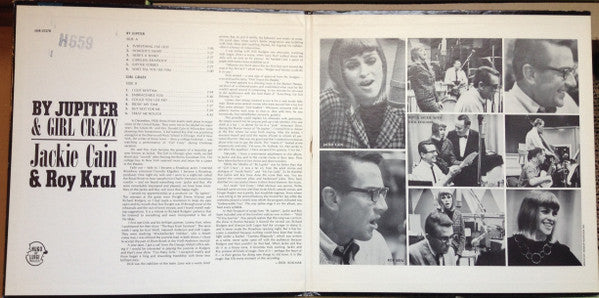 Jackie Cain & Roy Kral* : By Jupiter & Girl Crazy (LP, Album, Mono, Gat)