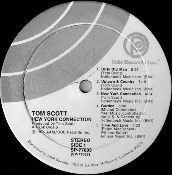 Tom Scott : New York Connection (LP, Album)
