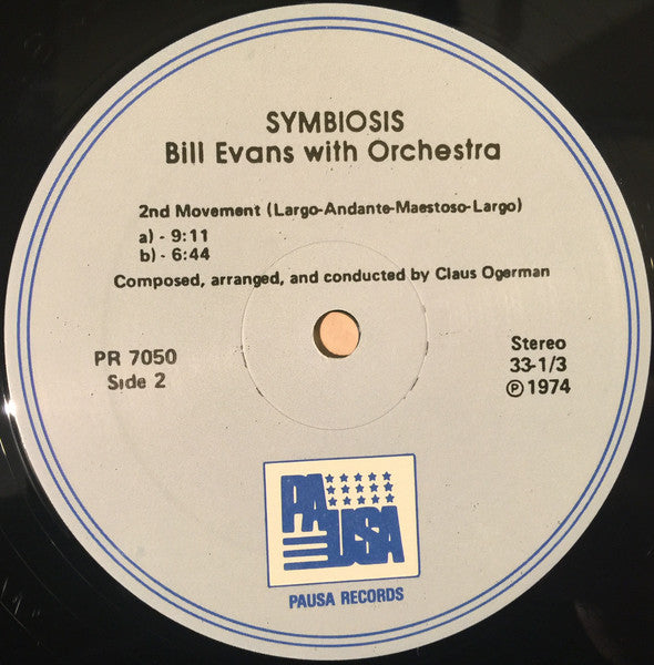 Bill Evans : Symbiosis (LP)