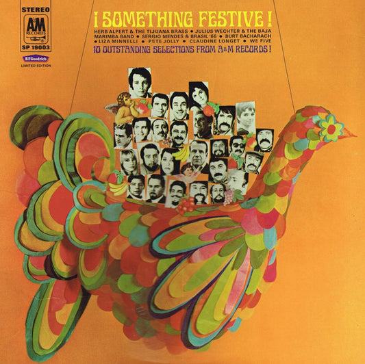 Various : Something Festive (LP, Comp, Ltd)