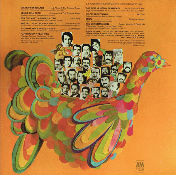 Various : Something Festive (LP, Comp, Ltd)