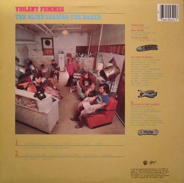 Violent Femmes : The Blind Leading The Naked (LP, Album, All)