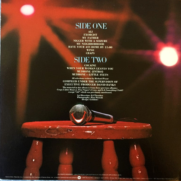 Richard Pryor : Richard Pryor's Greatest Hits (LP, Album, Comp, Los)