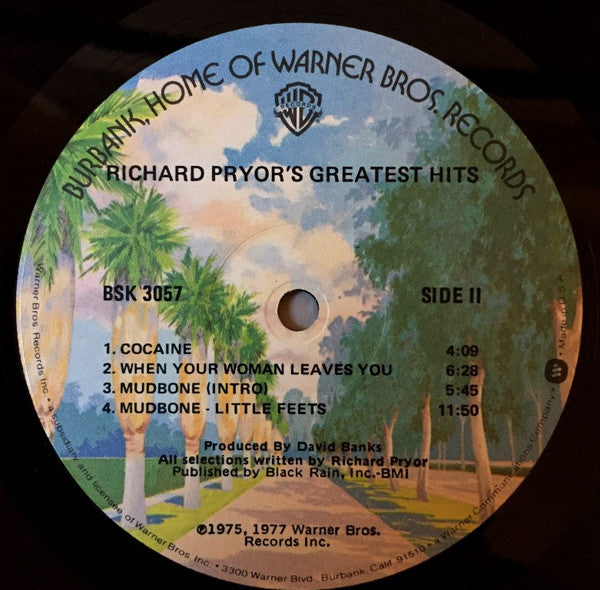 Richard Pryor : Richard Pryor's Greatest Hits (LP, Album, Comp, Los)