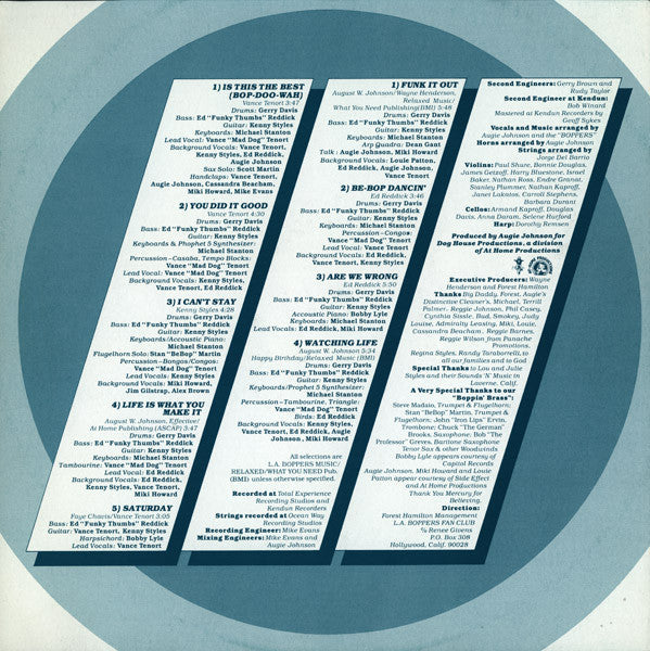 L.A. Boppers : L.A. Boppers (LP, Album, 72)