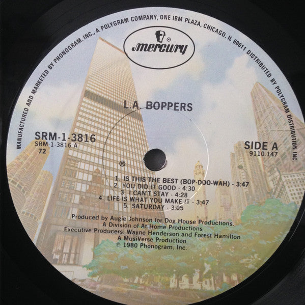 L.A. Boppers : L.A. Boppers (LP, Album, 72)