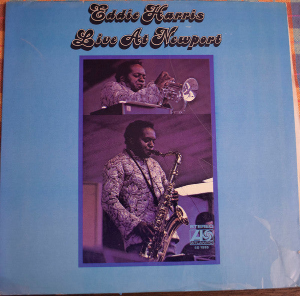 Eddie Harris : Live At Newport (LP, Album, RI)