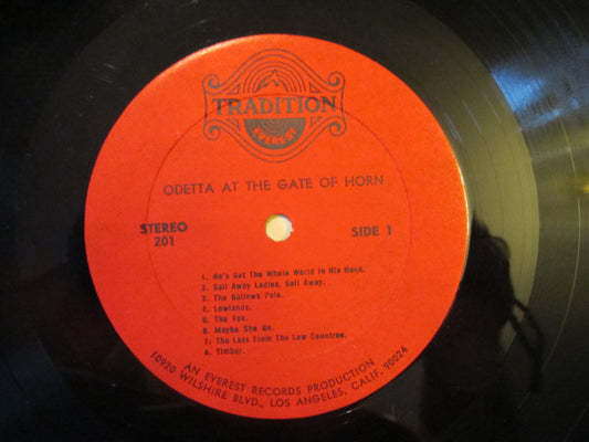 Odetta : At The Gate Of Horn (LP, Album, RE)