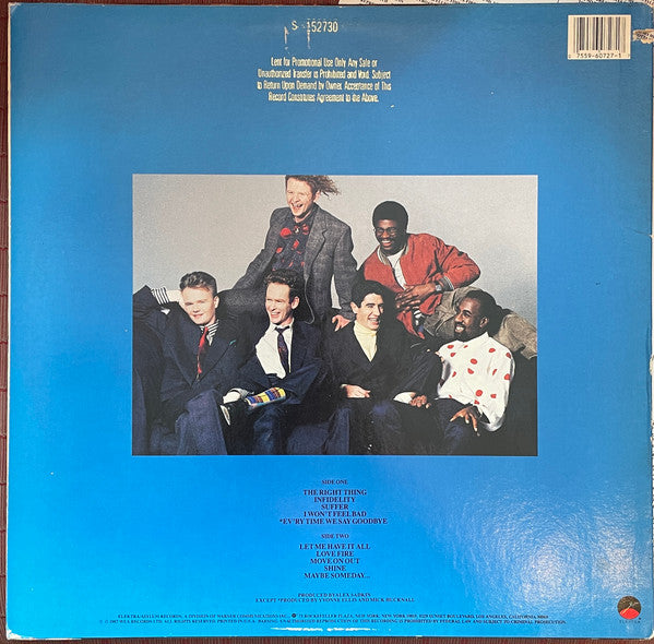 Simply Red : Men And Women (LP, Album, Promo)