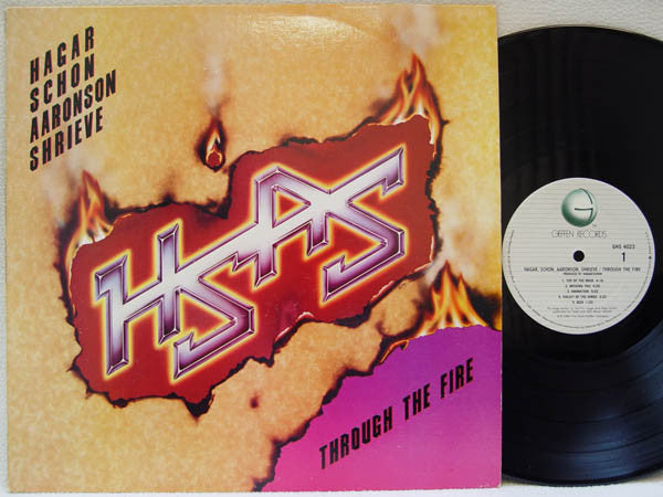 HSAS : Through The Fire (LP, Album, Club, CRC)