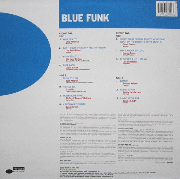 Various : Blue Funk (2xLP, Comp)