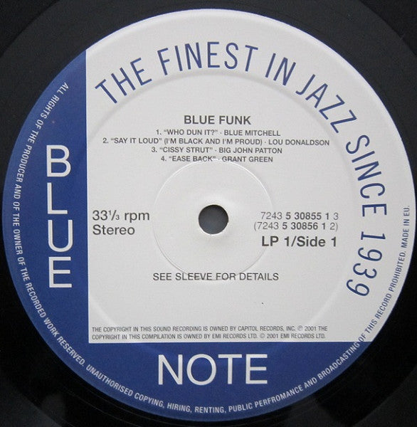 Various : Blue Funk (2xLP, Comp)