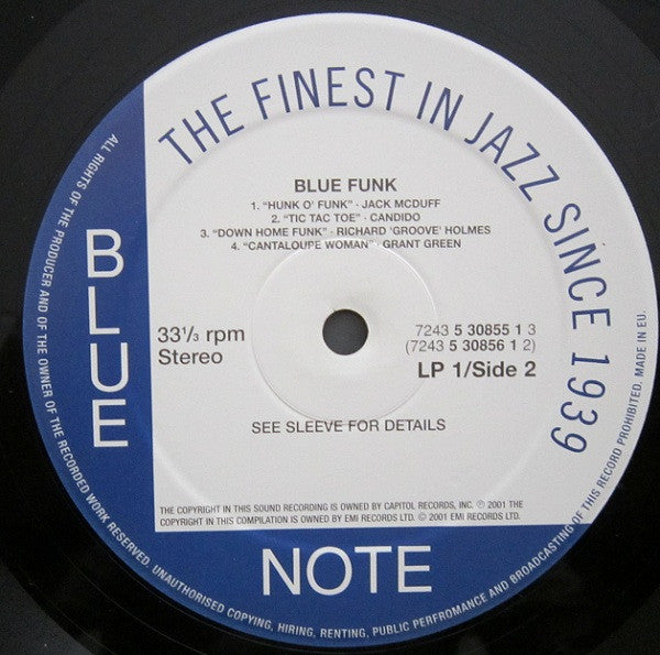 Various : Blue Funk (2xLP, Comp)