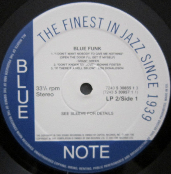 Various : Blue Funk (2xLP, Comp)