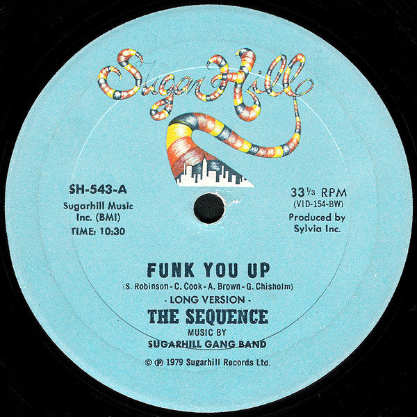 The Sequence : Funk You Up (12", Single)