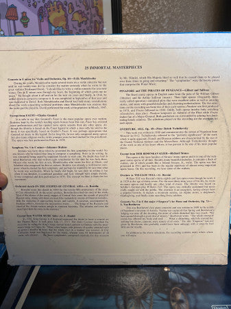 Unknown Artist : 25 Immortal Masterpieces (LP)