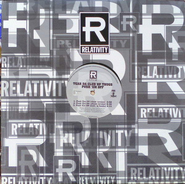 Tear Da Club Up Thugs : Push 'Em Off (12", Promo)