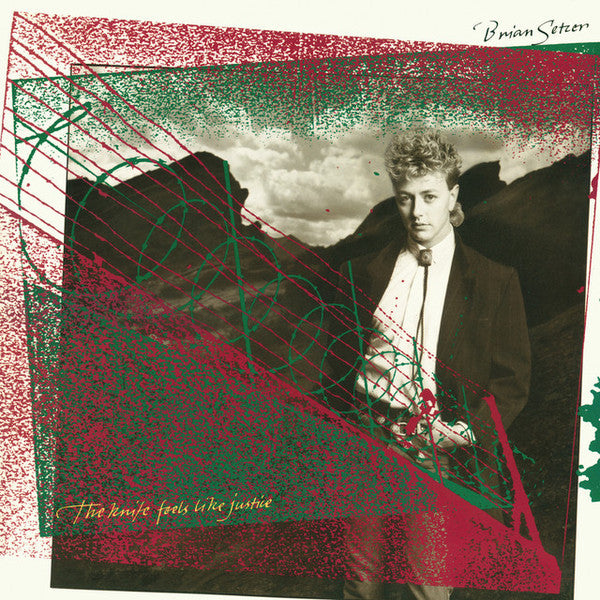 Brian Setzer : The Knife Feels Like Justice (LP, Album)