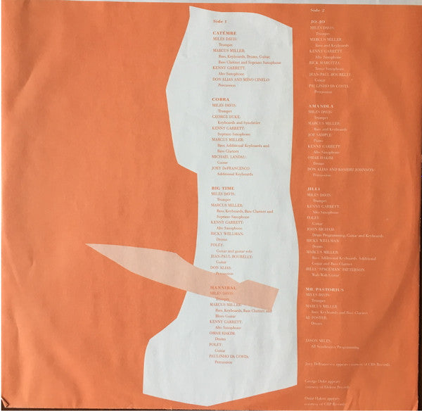 Miles Davis : Amandla (LP, Album, Spe)