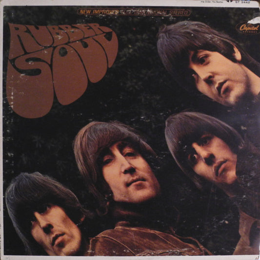 The Beatles : Rubber Soul (LP, Album, Scr)