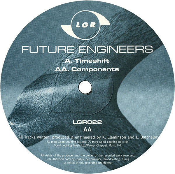 Future Engineers : Timeshift / Components (12")