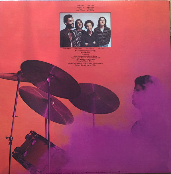 The New Tony Williams Lifetime : Believe It (LP, Album, San)