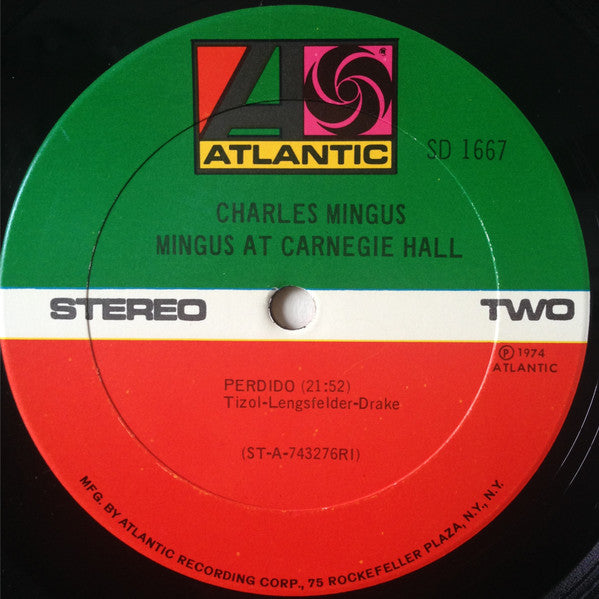 Charles Mingus : Mingus At Carnegie Hall (LP, Album, RI )