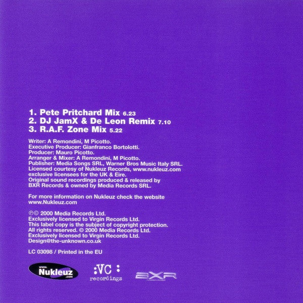 CRW : I Feel Love (CD, Single)