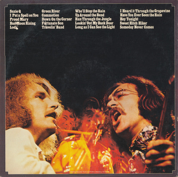 Creedence Clearwater Revival Featuring John Fogerty : Chronicle - The 20 Greatest Hits (2xLP, Comp)