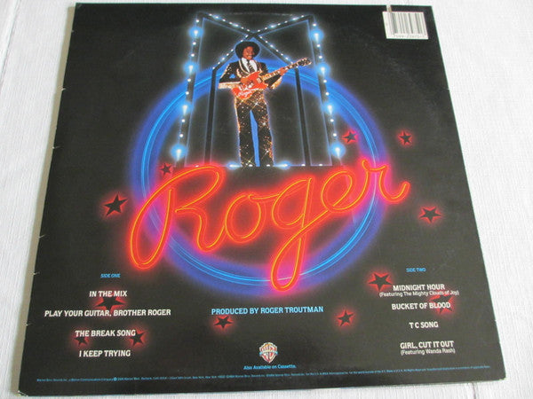 Roger Troutman : The Saga Continues... (LP, Album, Win)