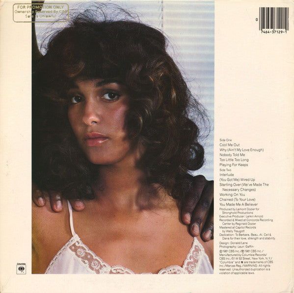 Lamont Dozier : Working On You (LP, Album, Pit)